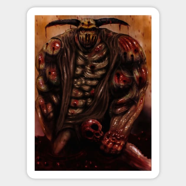 The Slaughter Sticker by Rusty Quill